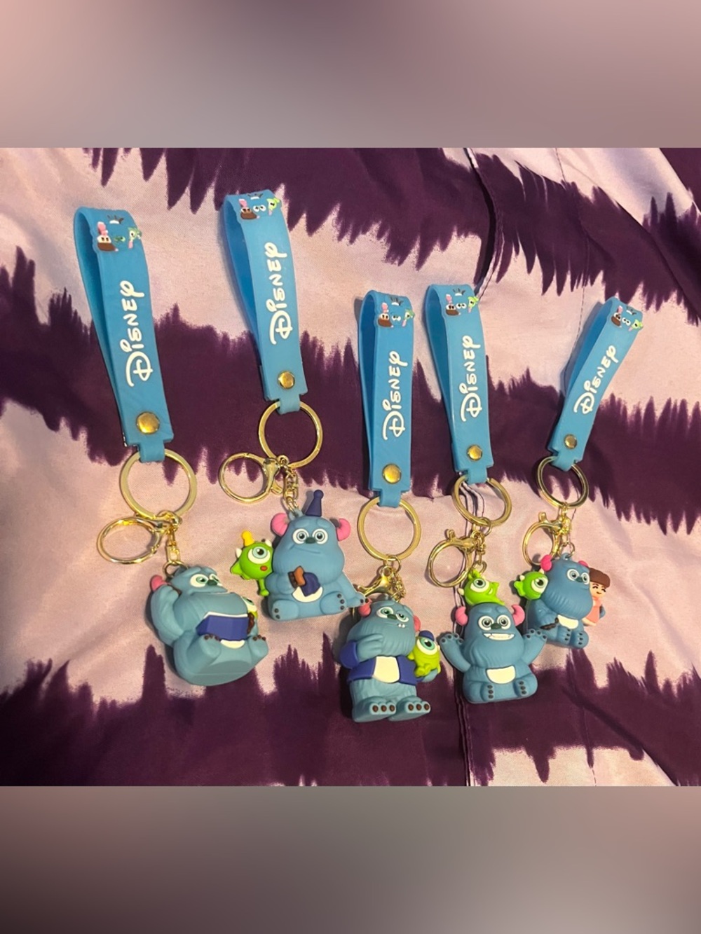 New! Disney Monster University Keychain